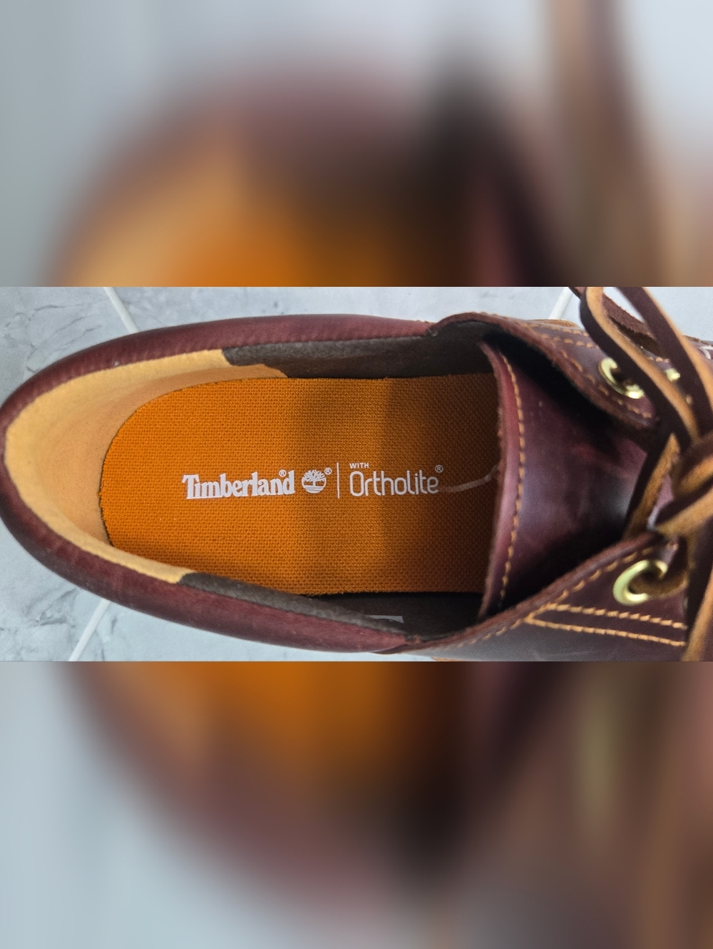 Timberland Brown Leather Womens Platform Boat Shoes - Unboxed Unworn - Picture 6 of 6